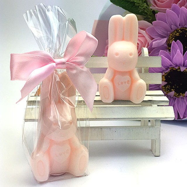 日本小物 可愛兔子造型 手工香皂