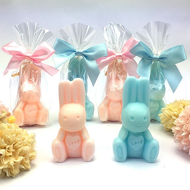 日本小物 可愛兔子造型 手工香皂