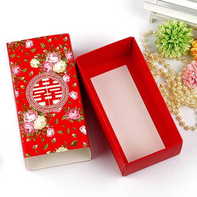 結婚禮物 抽屜式禮物盒DIY 婚禮小物包裝材料 大容量