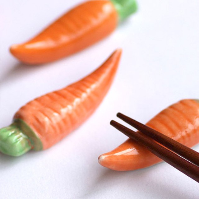 創意小禮物 蔬菜造型筷架