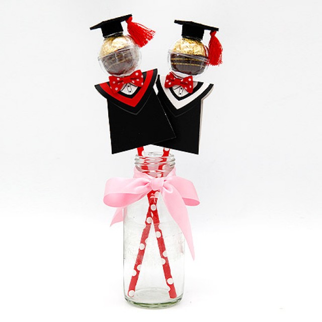 畢業送禮物 學士帽畢業生金莎巧克力糖果棒