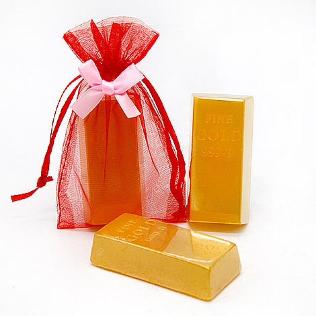 精選婚禮小物 年節首選  黃金條塊 富貴香皂
