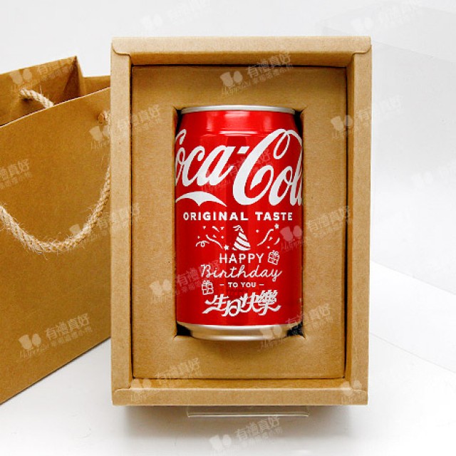 客製化告白可樂 330ml汽水單瓶禮盒