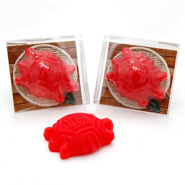 紅龜粿造型手工香皂 年節禮品