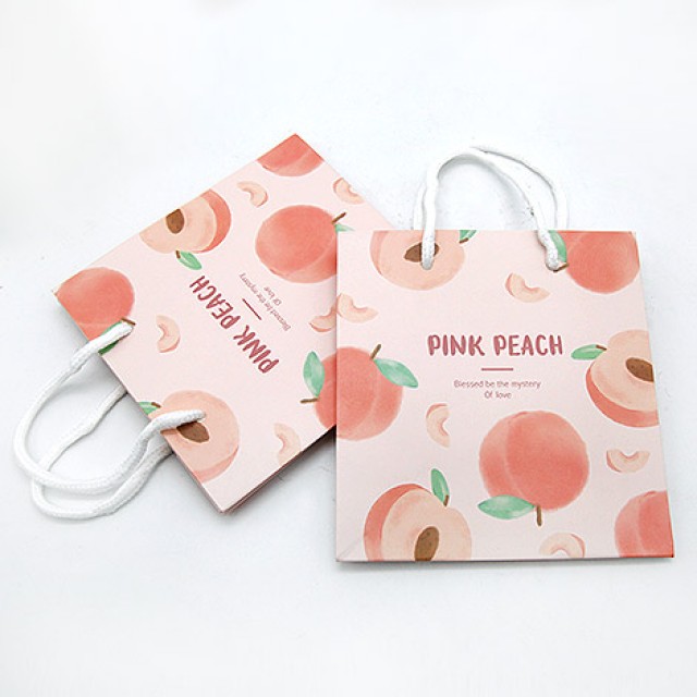 甜蜜水蜜桃禮物袋(小) 禮品袋