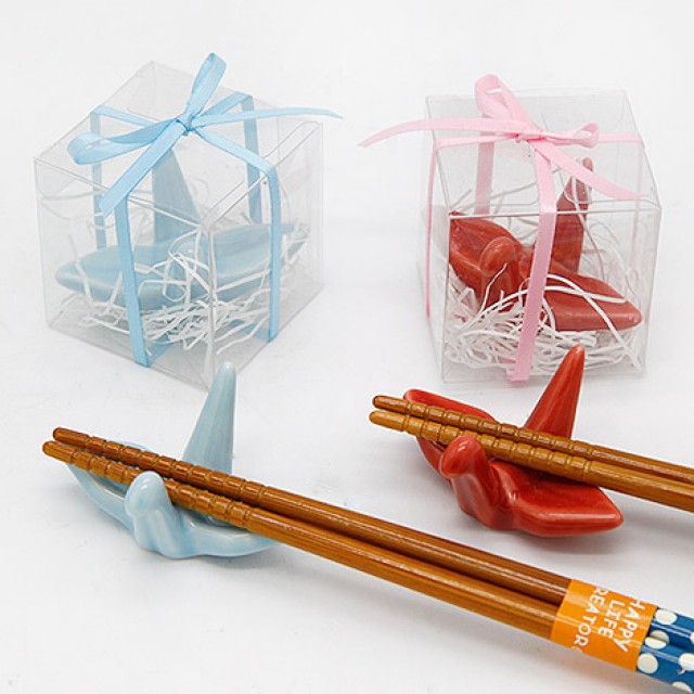 祝福滿滿紙鶴筷架伴郎伴娘禮- 心願幸福婚禮小物