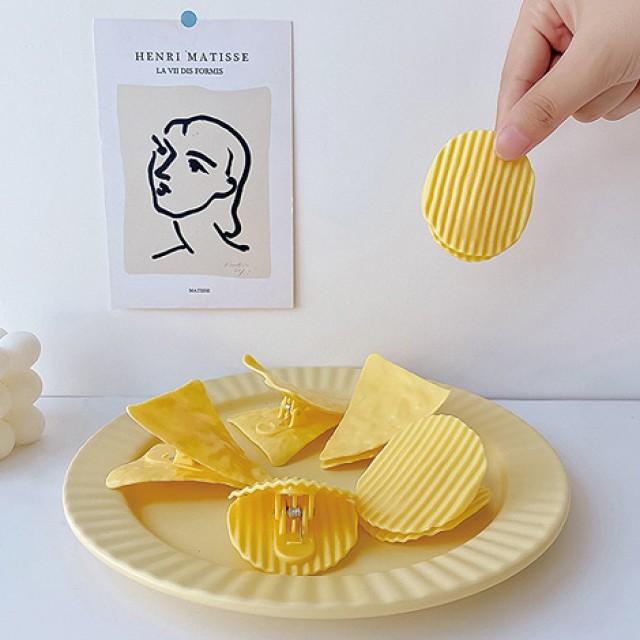 創意洋芋片造型夾二次進場婚禮小物 心願幸福婚禮小物