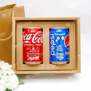 獨家告白可樂 客製汽水2入禮盒裝330ml雙瓶